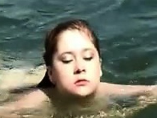 Thick Girl Swimming Naked