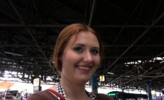 Busty Eurobabe In Stockings Fucked Hard For A Chunk Of Cash