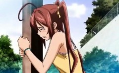 Shy Anime Teenie Gets Clit Rubbed