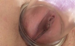 Super Blonde Pussy Pump Demo