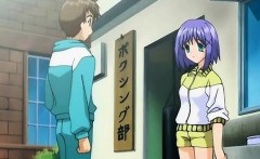 Innocent Anime School Girl Seducing Her Coed