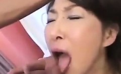 Mature Japanese Lady Gets A Creampie