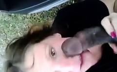 White Mother Enjoying His Bbc Outside