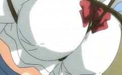 Tied Up Anime Nymphet In Stockings