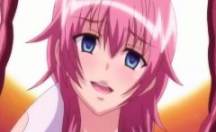 Pregnant Anime Cutie Caught And Gangbanged By Tentacles