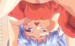 Hentai Teen Gets Skirt Lift Up For Pounding