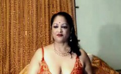 Dirty Indian Grandmother Shows Off