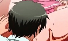 She Serves Him Wine From Her Tits