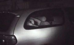 Outside voyeur with slut gets fucked in vehicle