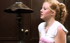 Amateur Teen Banged In Office By Older Man