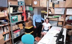 Skinny Shoplifter Teen Carolina Got Fucked