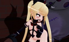 Hentai Babe Sucks Cartoon Cock