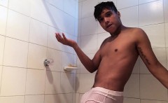 Amateur Latino Jason Ben Jerking Off