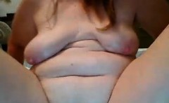 Close Up View Of Mature Swolen Cunt Getting Creampied
