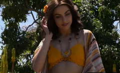 Petite All Natural Naked Teen Enjoying The Sunshine