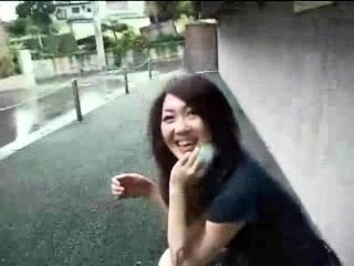 Japanese teen getting some doggystyle