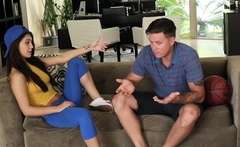 Fellow Fills Sweetheart Jojo Kiss And Fucks Her Hard