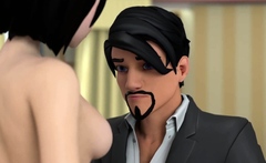 Dad Fucks Sexy Stepdaughter - 3d Hentai Animation