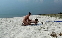 Real public beach fun