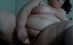 Amateur Hairy BBW Toying 3