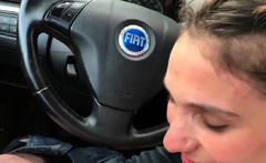 Car blowjob amateur 07