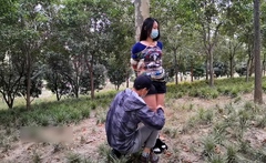 Chinese outdoor bondage