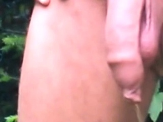 Long foreskin pisser