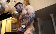 Hot Hunk Owns Latin Gay Ass to Fuck Hard