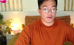 Wonderful Asian in love masturbating Part 3 doing a Cam Show