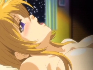 Anime blonde teen