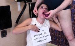 Mouth fuck BDSM