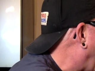 Gloryhole gay fucked in anal hole