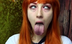 OmankoVivi - Ahegao n Throat Fetish