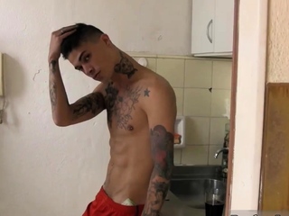 Latino guys swimming nude and gay blowjob When I was walking