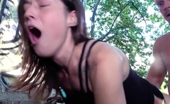 Public Amateur Babe Pussyfucked Outdoor