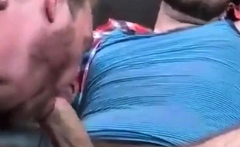 Straight Guy Gets Serviced by a Daddy