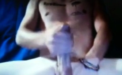 Big Dick, Big Cum Load on Cam