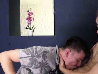Cute latino twunks deepthroating