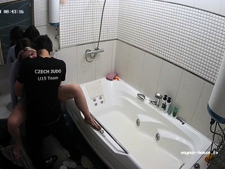 Stunning brunette hardcore on cam