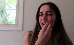 Hot teen lauryn may solo toying