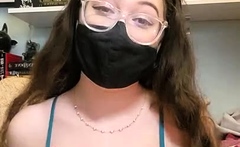Brunette Solo Webcam Masturbation