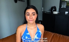 Amateur 18yo Colombian hot POV cowgirl