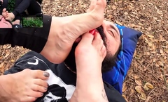 Black Amateur Explore Hot Foot Fetish