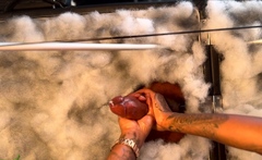 Amateur Glory Hole Bj Slut Facialized In Close Up