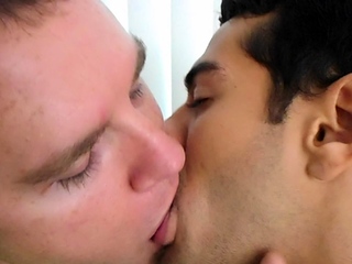 Sebastian Cums And Leo Blue Enjoy Hot Steamy Tongue Worship