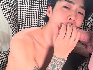 Sexy Japanese Boy Sucks My Cock