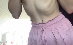 Amateur Blondie Solo Anal Masturbation