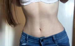 Hot Amateur Webcam Teen Masturbates For Their Fans