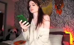Amateur Webcam Teen Masturbates And Teases