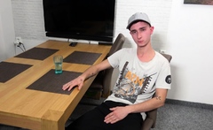 Big teen hairy cock from slim cute wanking boy Kostas Odet